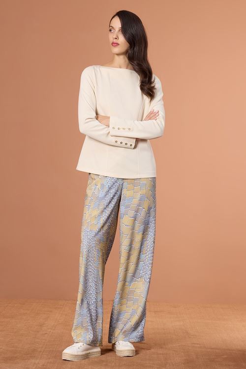 Desenli Pantolon Multi