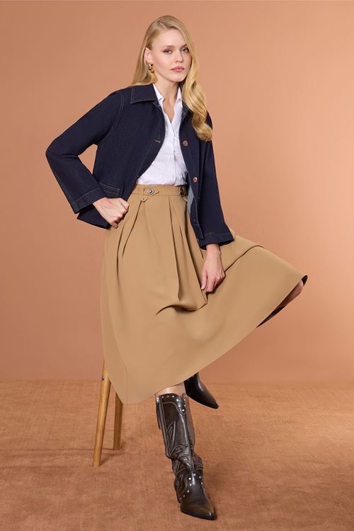 Denim Ceket Lacivert