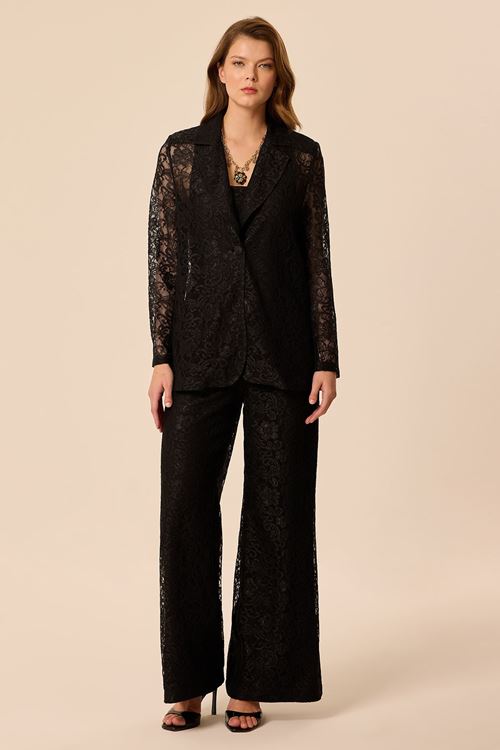 Dantel Ceket Siyah
