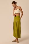Pilikaşe Culotte Pantolon Yeşil